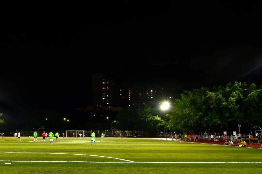 soccer field with lights soccer field with lights