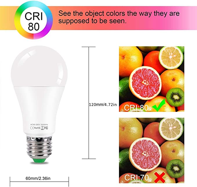 a19 color changing bulb CRI 80 a19 color changing bulb CRI 80