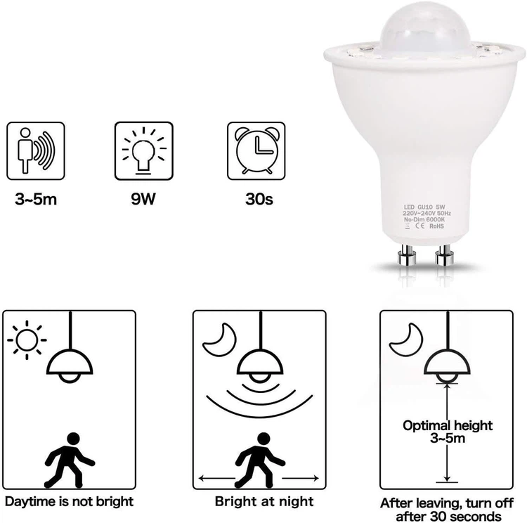 gu10 pir motion sensor 2 gu10 pir motion sensor 2