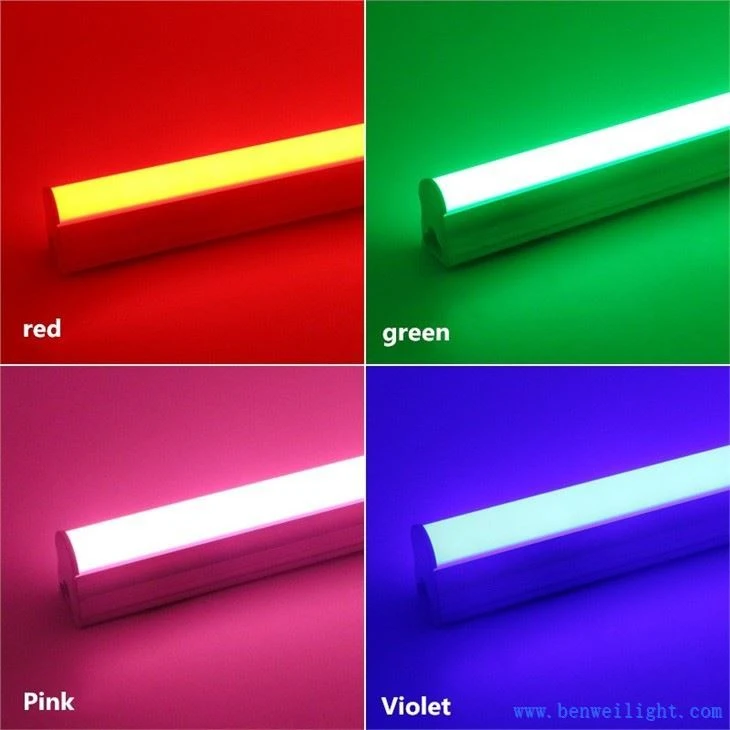 T8 LED Tubes RGB DC24V AC100-240V Xim Lub Teeb