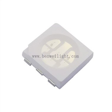 520-530nm Ntsuab 5050 0.2W SMD LED
