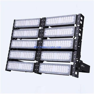 LED teeb pom kev hauv Football Stadium