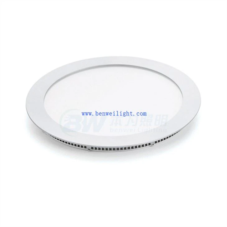 Ultra-thin Led Round Vaj Huam Sib Luag Teeb