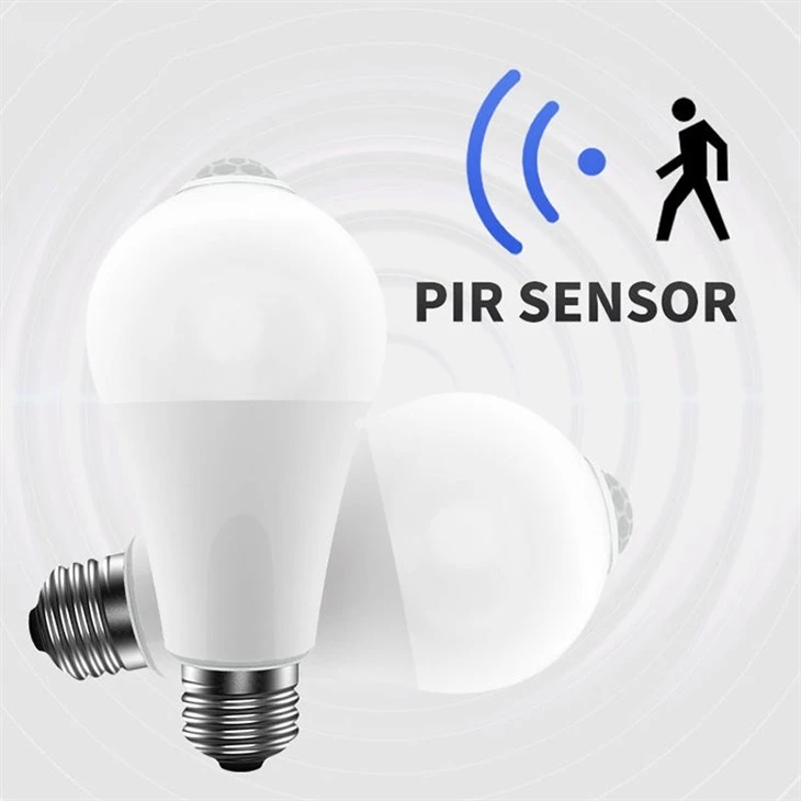 E26 Motion Activated Dusk to Dawn Security Light Bulb