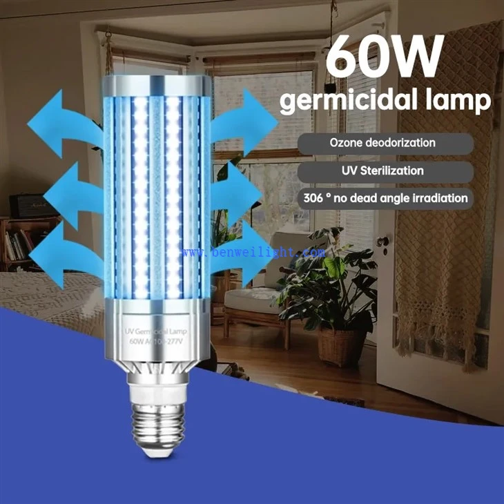 60W UVC Germicidal LED Bulbs 3