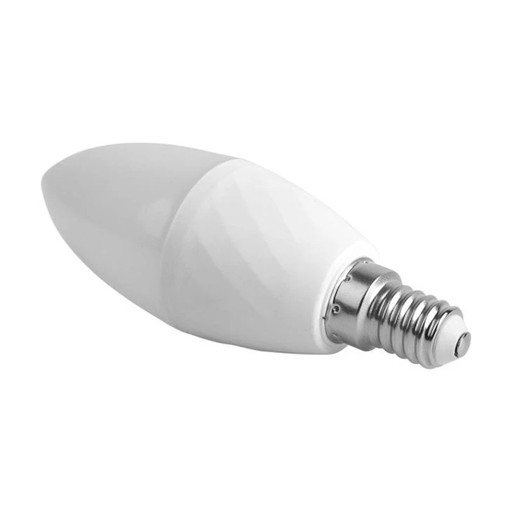 Dimmable Led Candelabra Qhov muag teev