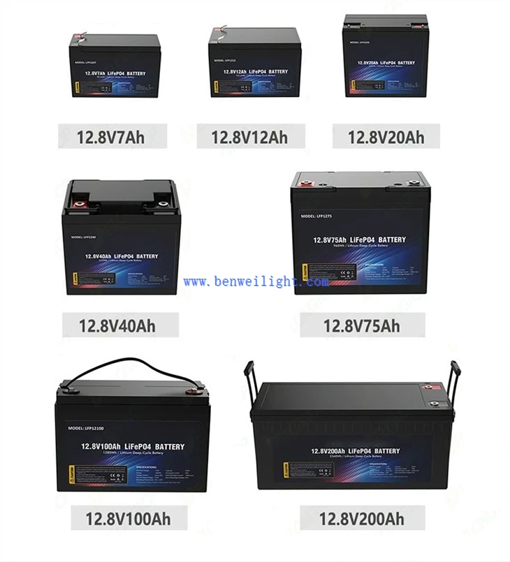 Lifepo4 Roj teeb 12v 100ah Nqe