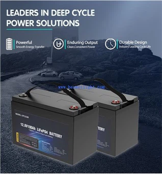12v 100ah Lithium Ion Deep Cycle Battery