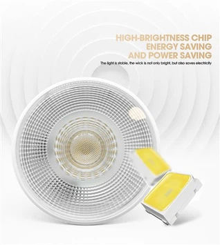 15w Dimmable Led Par30 tsom teeb