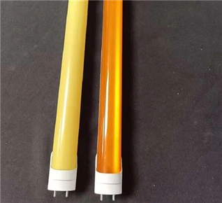 Yellow Cover Anti Uv T8 Tube
