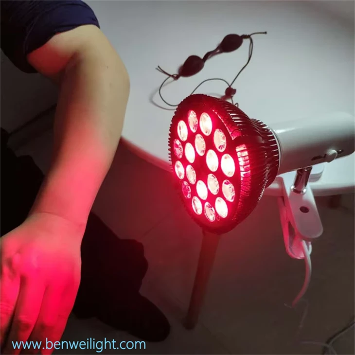 Red Light Therapy Lamp, 54w 18 Led Infrared Light Therapy Device, 660nm Red And 850nm Red Light Therapy Lamp, 54w 18 Led Infrared Light Therapy Device, 660nm Red And 850nm