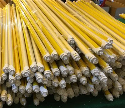 1700K LED Yellow Lub Teeb Tube