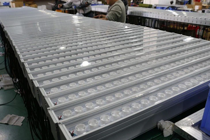 220V Thick Aluminium IP67 Led Phab Ntsa Washer Teeb