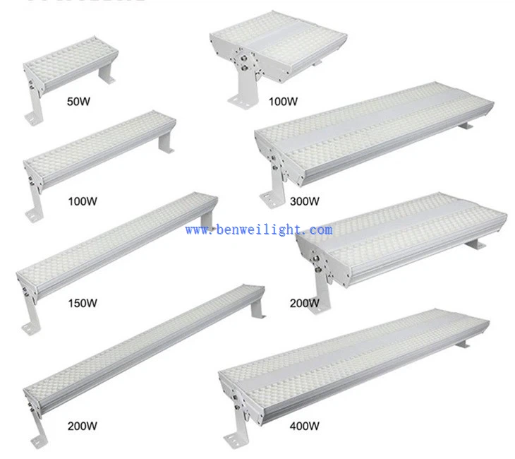 300w LED Sab Hauv Tsev Pickleball Tsev Hais Plaub Teeb Led Tennis Tsev Hais Plaub Teeb