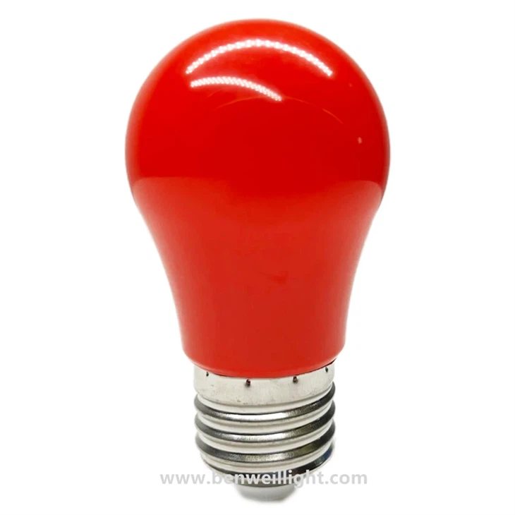 Colorful Ambiance Light Bulb: Pear Shape | 2W | E27/B22 Dual Specifications factory
