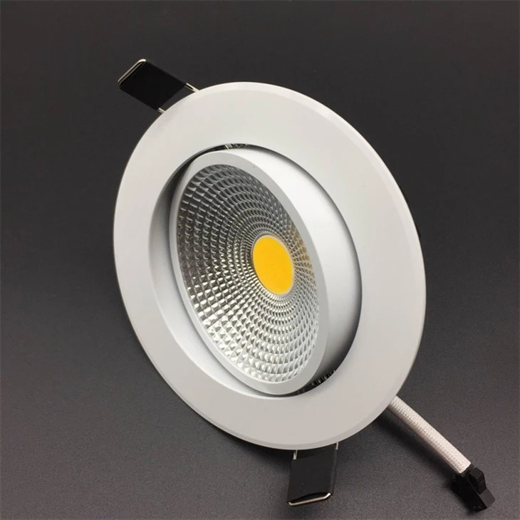 Sov Dawb Downlight rau Hotel Teeb pom kev zoo