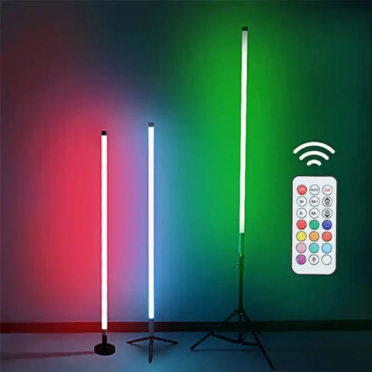 RGB Lub Teeb Tube Nrog Tripod Stand