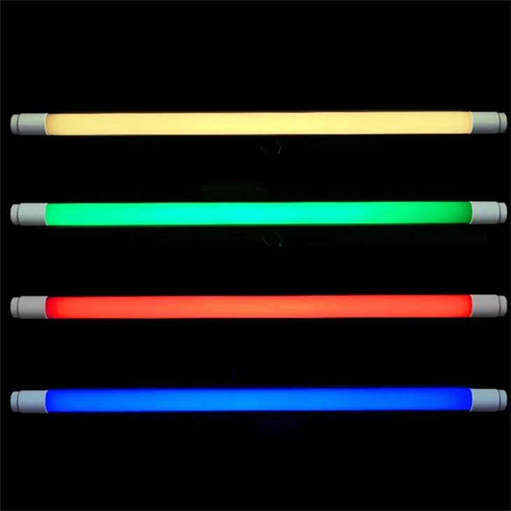 RGBW LED Tube nrog cov chaw taws teeb tswj