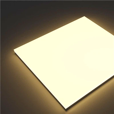 24W 120x120mm Frameless Aluminium LED Vaj Huam Sib Luag Teeb - Acrylic Rau Tsev