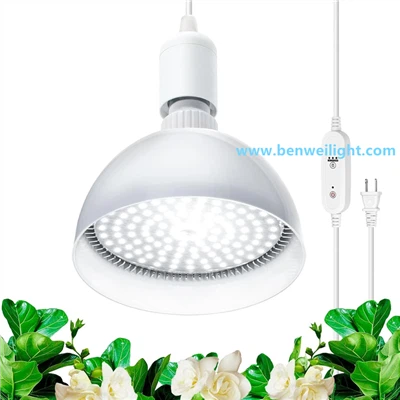 25W Tag Nrho Spectrum 5000K Pendant LED Loj Teeb Nrog Timer Function