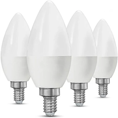 5W E14 Base LED Candelabra Qhov muag teev