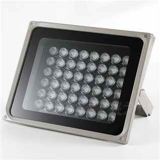 LED Dej nyab lub teeb 50W 100W AC220V Sab nraum zoov Floodlight Dawb Sov Dawb