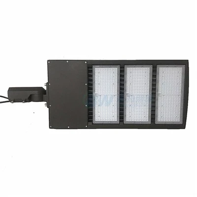 LED Shoebox Lub Teeb Nrog Dusk To Kaj ntug Photocell