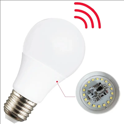 Microwave Sensor Radar Motion Detector Led Lub Teeb Rau Tsev
