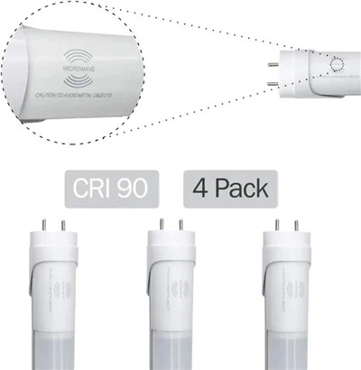 T8 Led Tube Nrog Ua -nyob rau hauv Motion Sensor Rau Warehouse Carpark