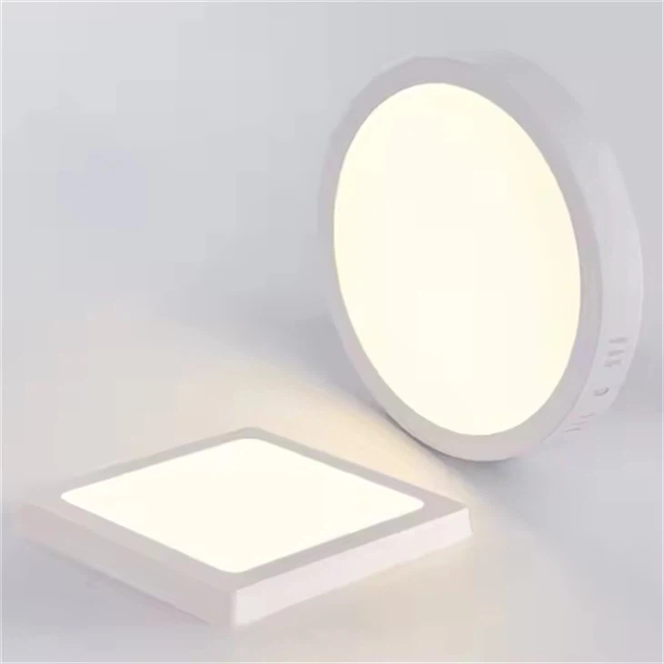 Nto Mounted Led Round Vaj Huam Sib Luag Teeb 12W