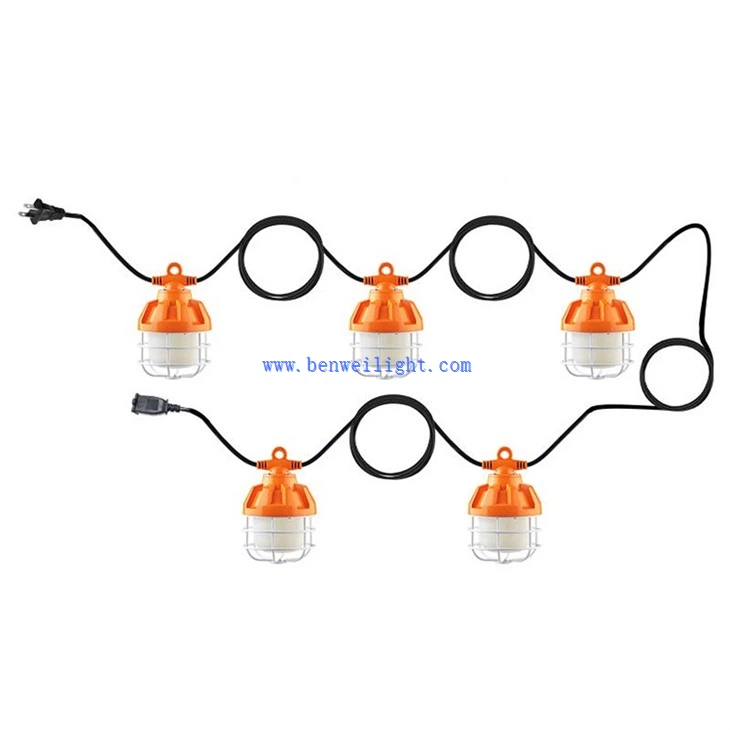 Temporary LED String Lights for Construction Site (1)