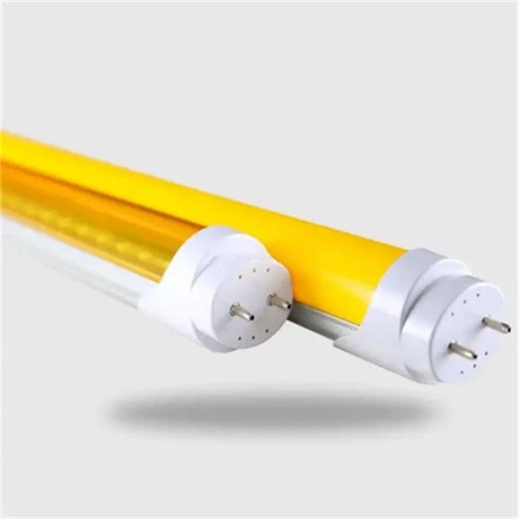 Yellow Cover Tube LED Teeb Anti UV 18W
