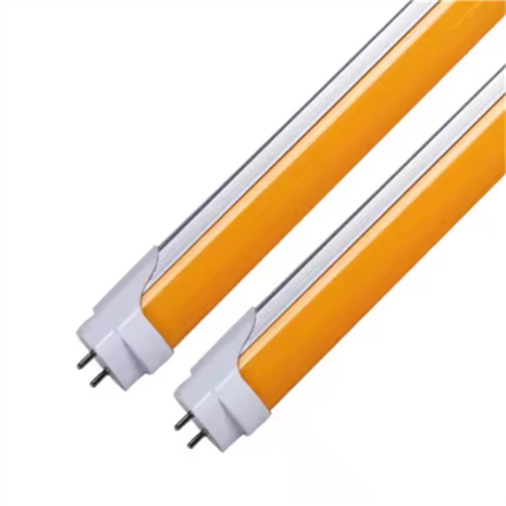 Yellow Cover Tube LED Teeb Anti UV 20W